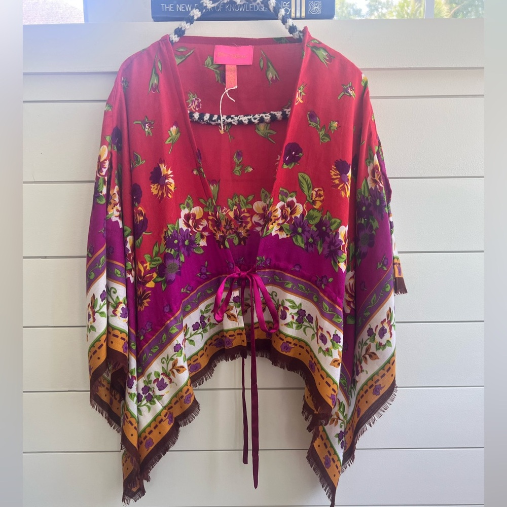 Betsy Johnson Coverlet. Colorful. Summer. Elegant. Cool nights